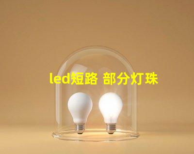 led短路 部分灯珠
